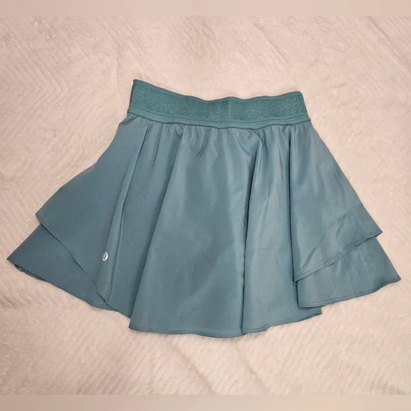 Lululemon Court Rival High Rise Skirt Rip Tide Size 4 - Picture 7 of 12